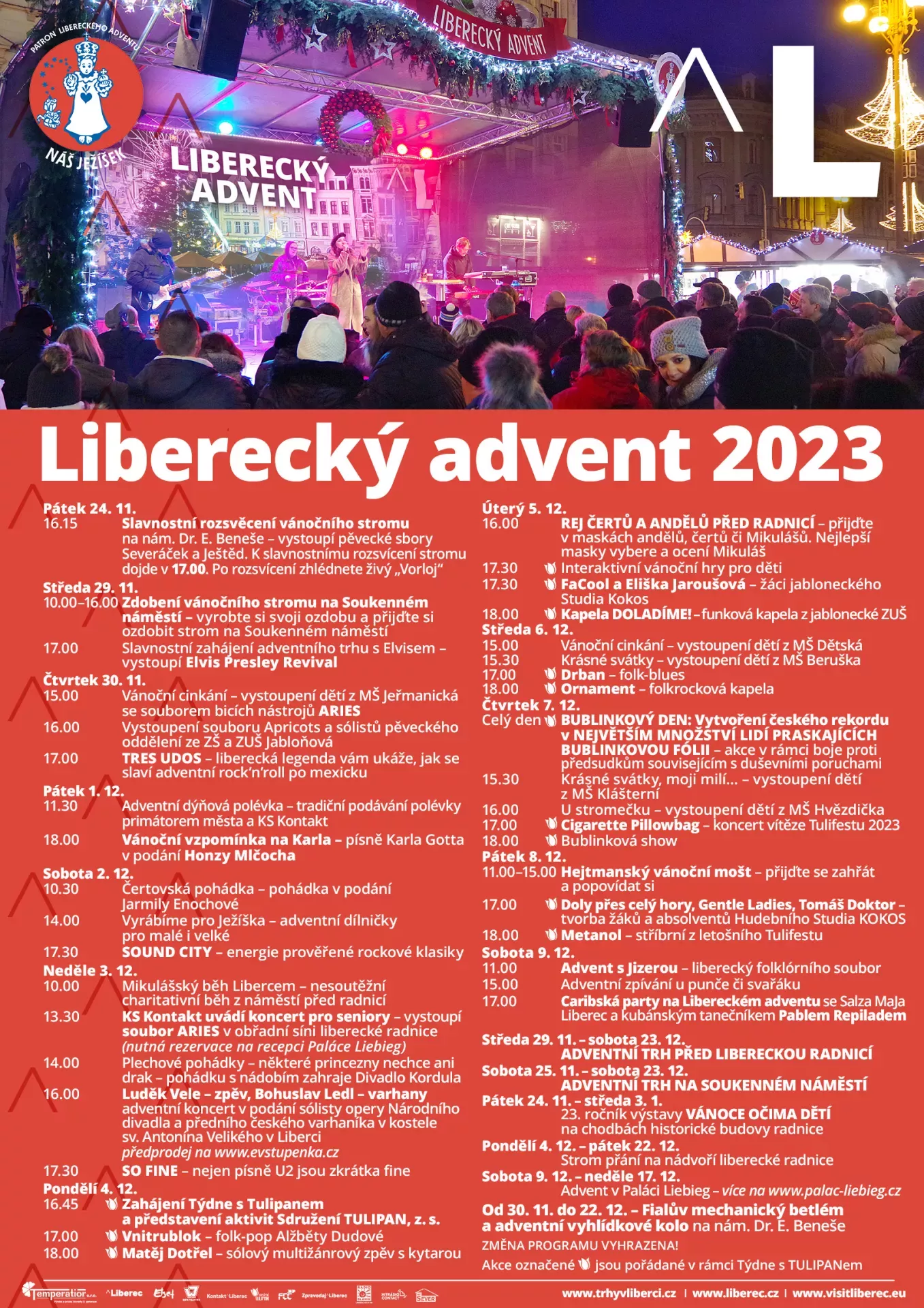 Program Libereckého adventu 2023