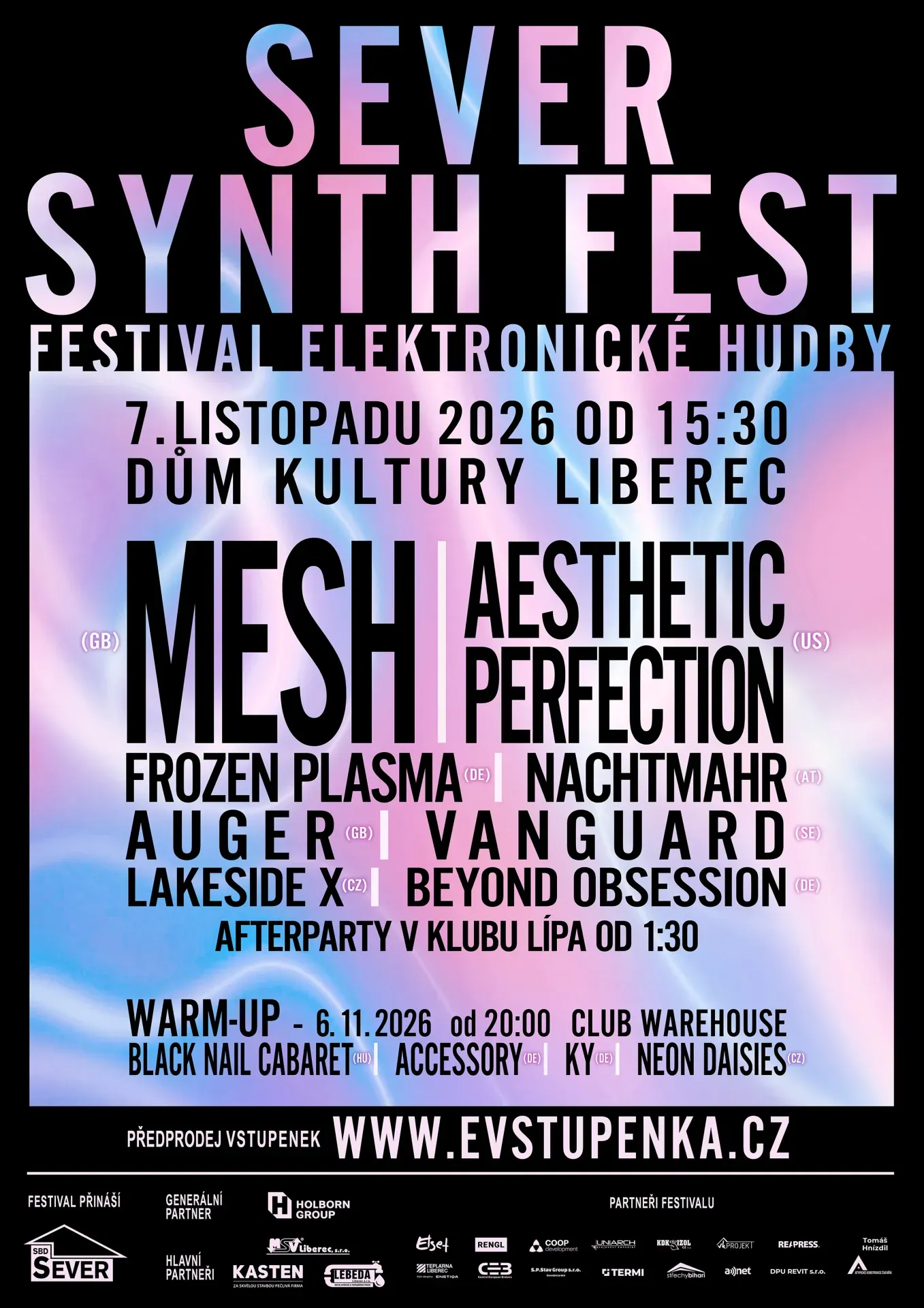 Zveme vás na Sever Synth Fest 2026